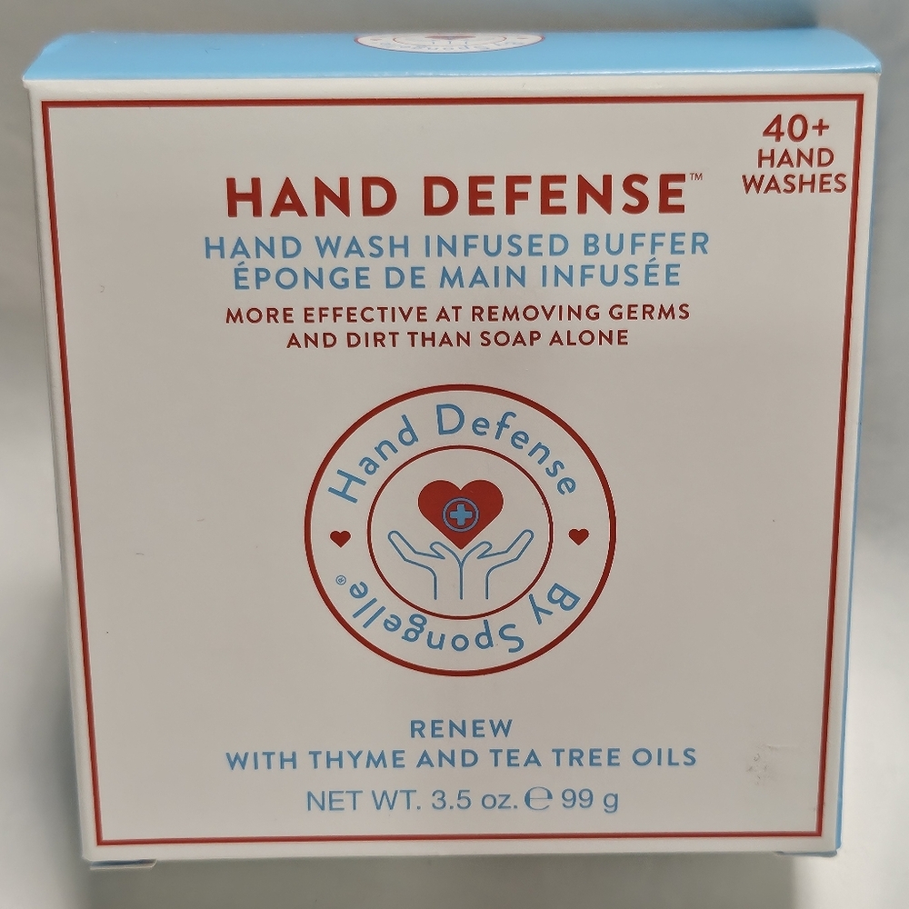 Spongelle HAND DEFENSE RENEW HAND WASH INFUSED BUFFER NEW